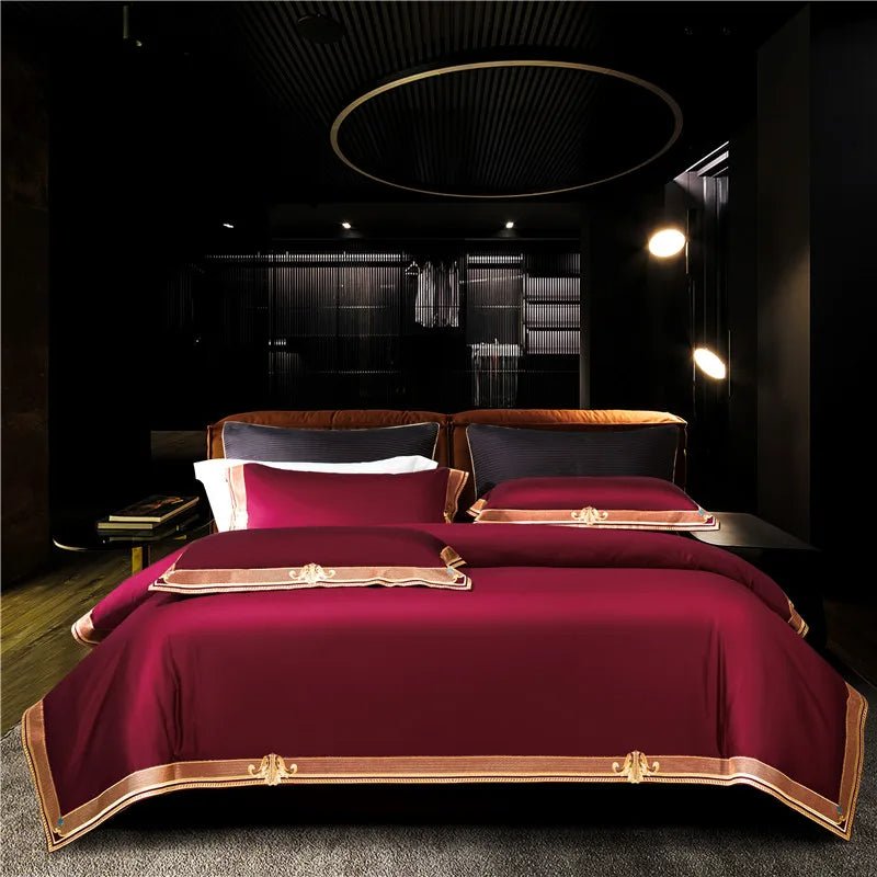 Orgoio | Bedding Set – 1000 TC Egyptian Cotton with Duvet Cover 9