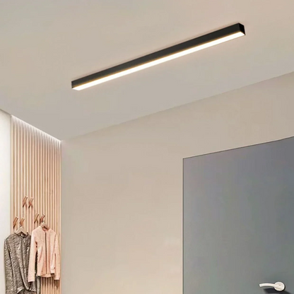 Outdoor Waterproof LED Ceiling Light Fixture – Modern Black or White Design 7