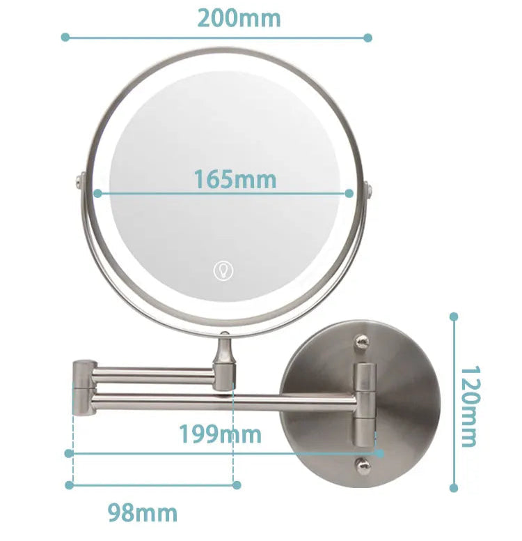 Radianta | Vanity Mirror with Lights – Adjustable Magnification 8