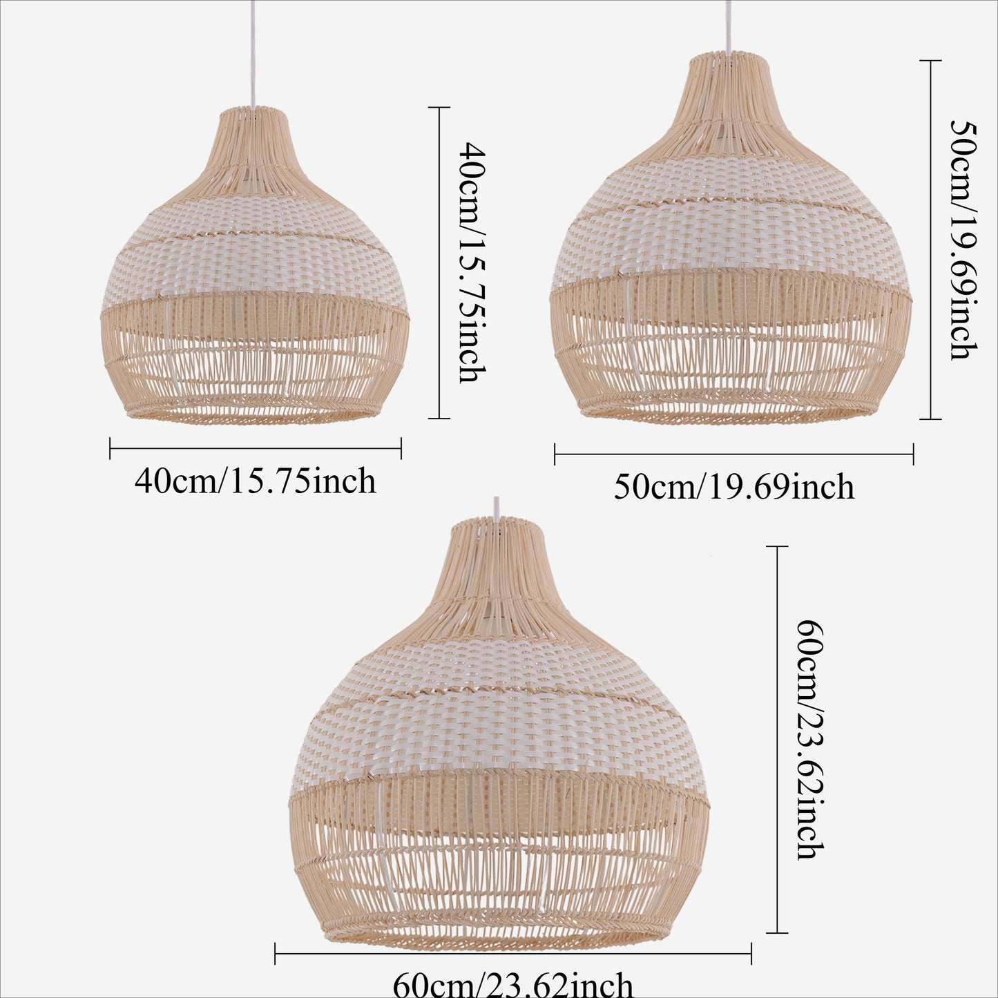 Rattara | Rattan Pendant Light – Handwoven Design for Kitchen Island and Cozy Spaces 3