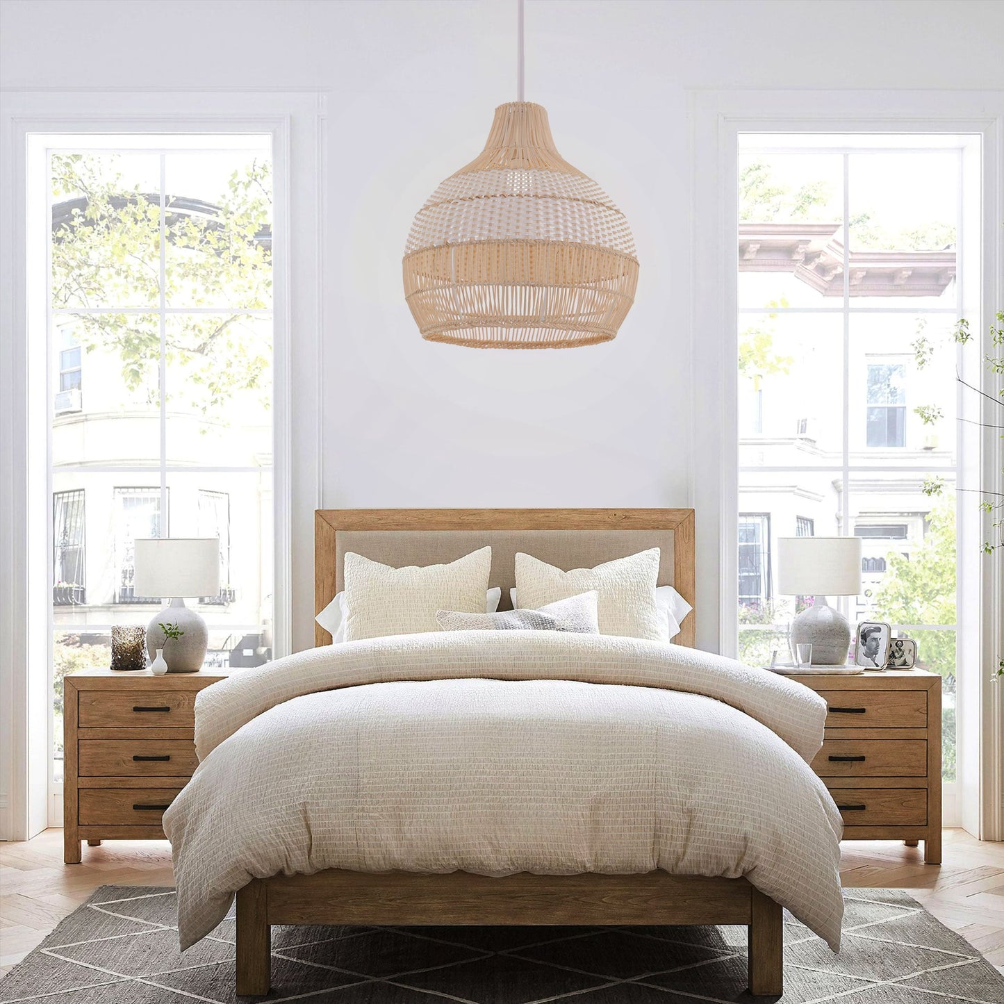 Rattara | Rattan Pendant Light – Handwoven Design for Kitchen Island and Cozy Spaces 7