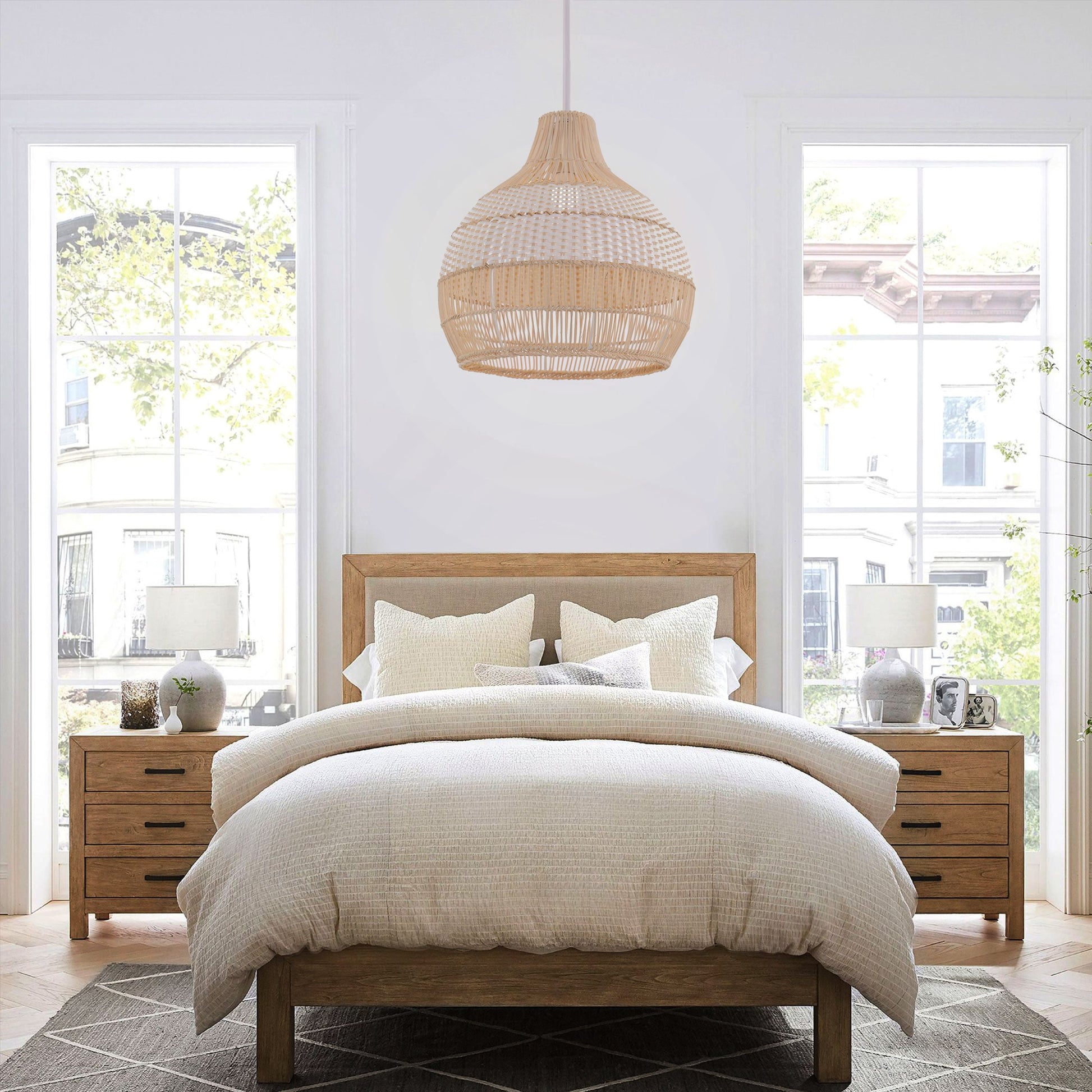 Rattara | Rattan Pendant Light – Handwoven Design for Kitchen Island and Cozy Spaces 7