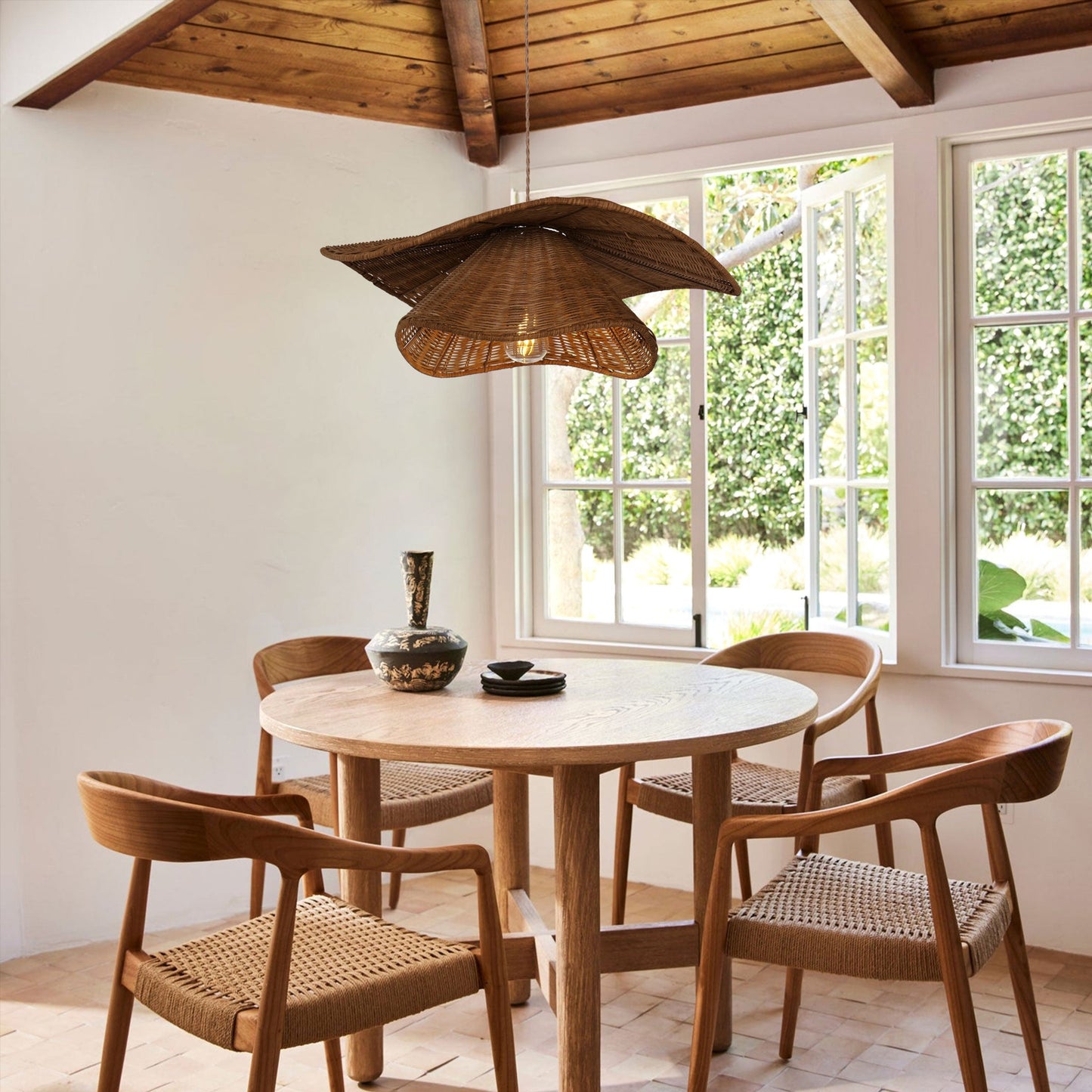 Rattara | Rattan Pendant Light – Organic Design for Kitchen or Cozy Spaces 0