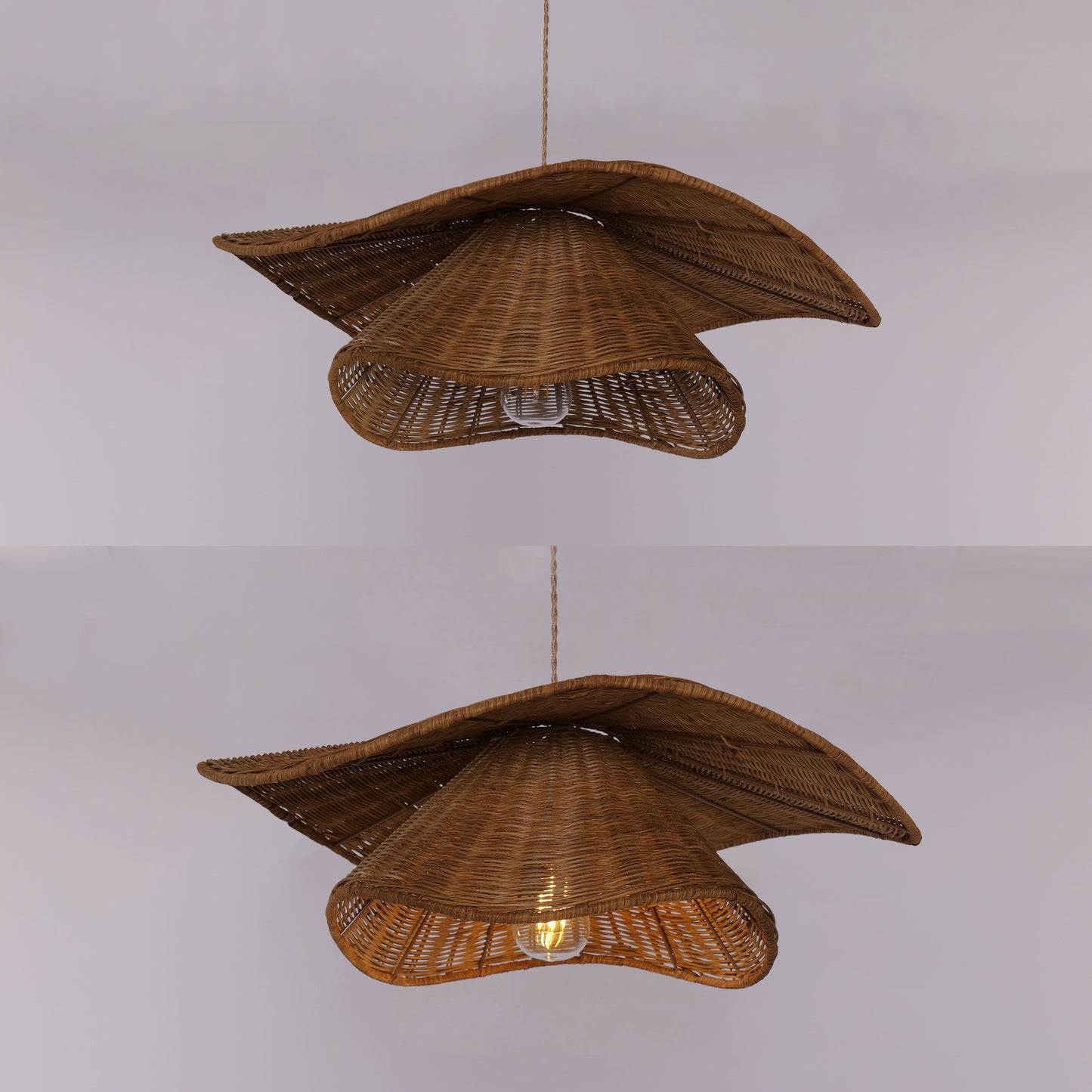 Rattara | Rattan Pendant Light – Organic Design for Kitchen or Cozy Spaces 4