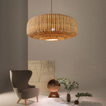 Rattoria | Rattan Pendant Light – Handcrafted Design for Cozy Kitchen Lighting 6