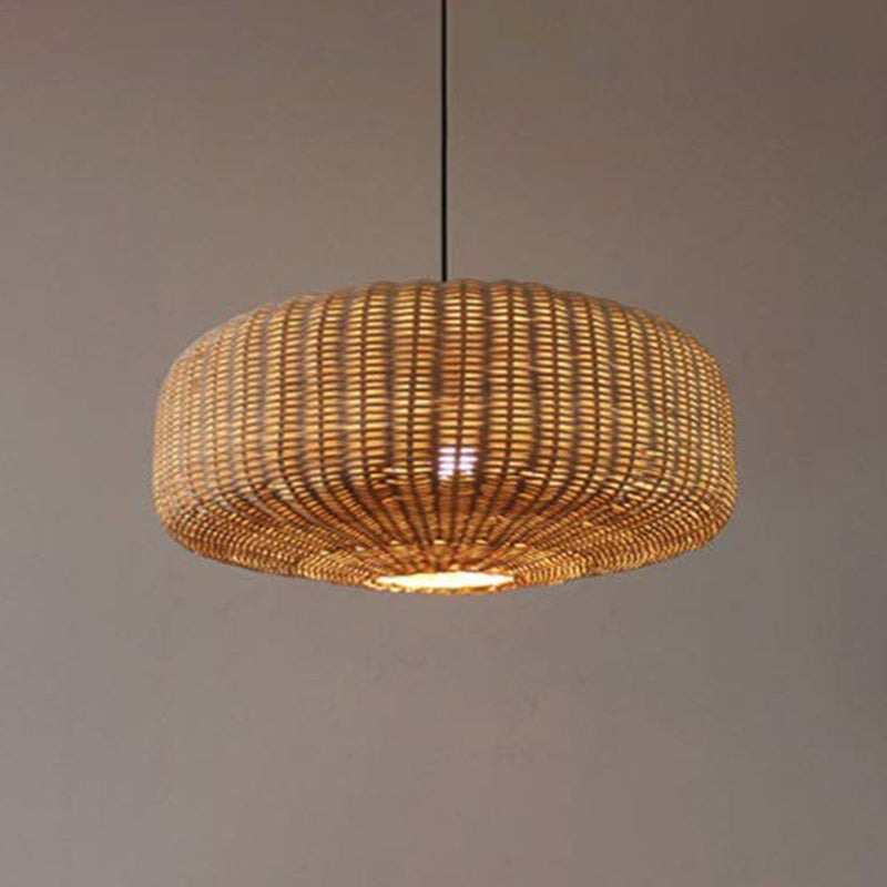 Rattoria | Rattan Pendant Light – Handcrafted Design for Cozy Kitchen Lighting 7