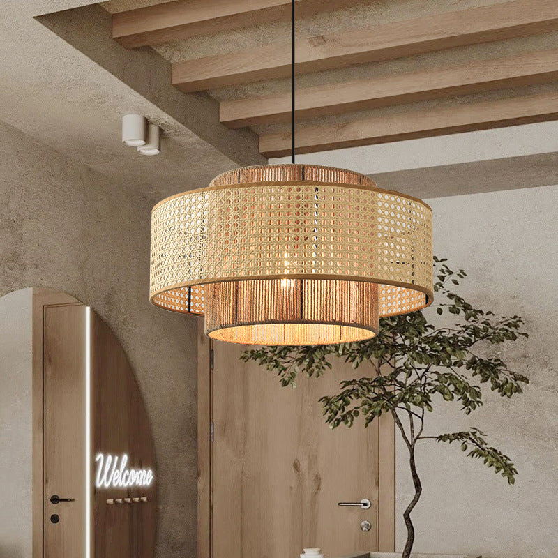 Rattoria | Rattan Pendant Light – Handwoven Design for Kitchen and Living Spaces 3