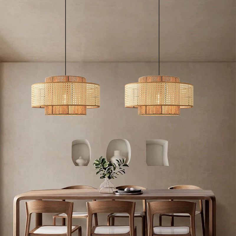 Rattoria | Rattan Pendant Light – Handwoven Design for Kitchen and Living Spaces 5