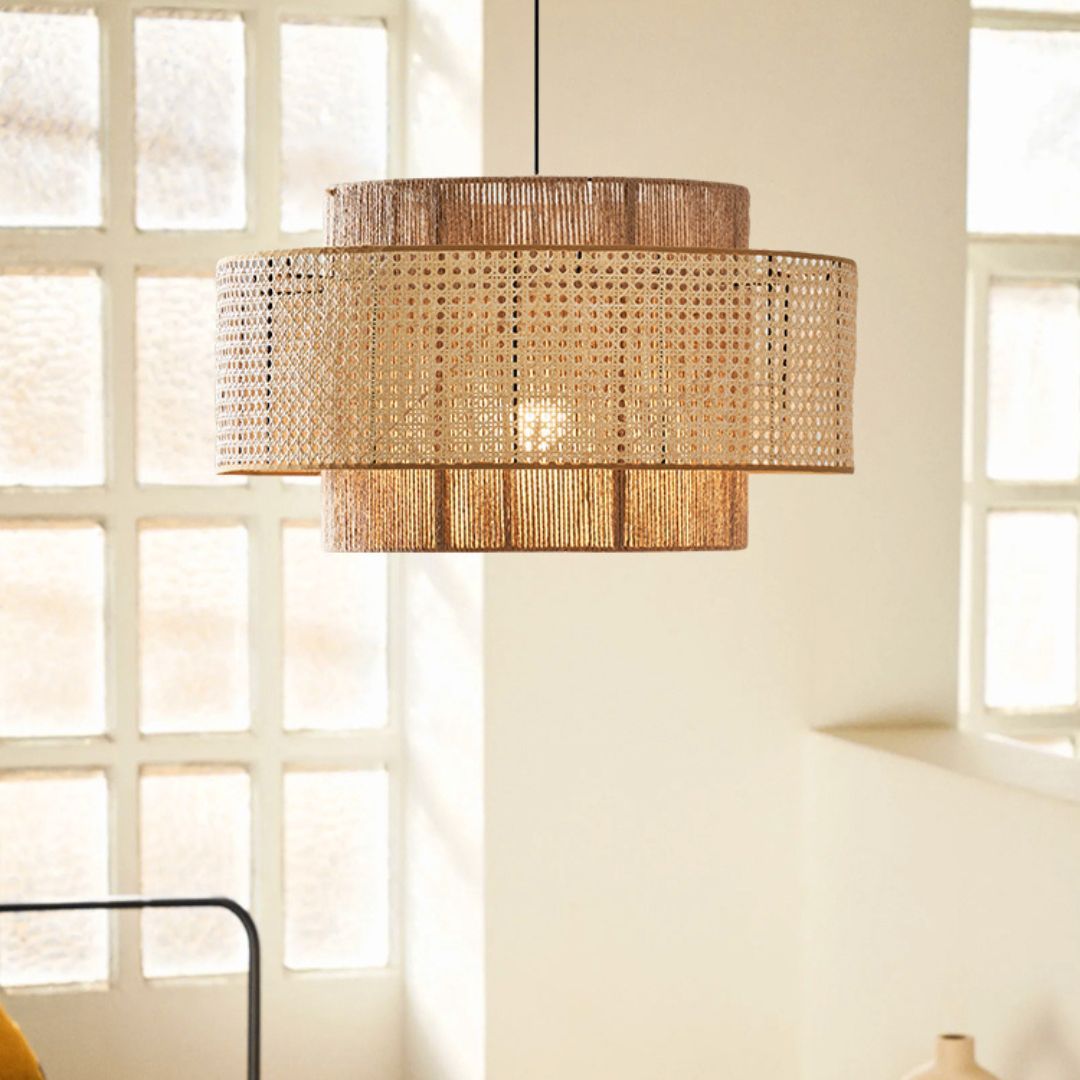 Rattoria | Rattan Pendant Light – Handwoven Design for Kitchen and Living Spaces 8