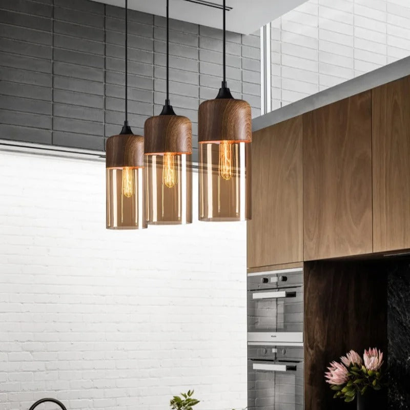Rovara | Glass Pendant Light – Elegant Kitchen Island Lighting for Modern Spaces 4