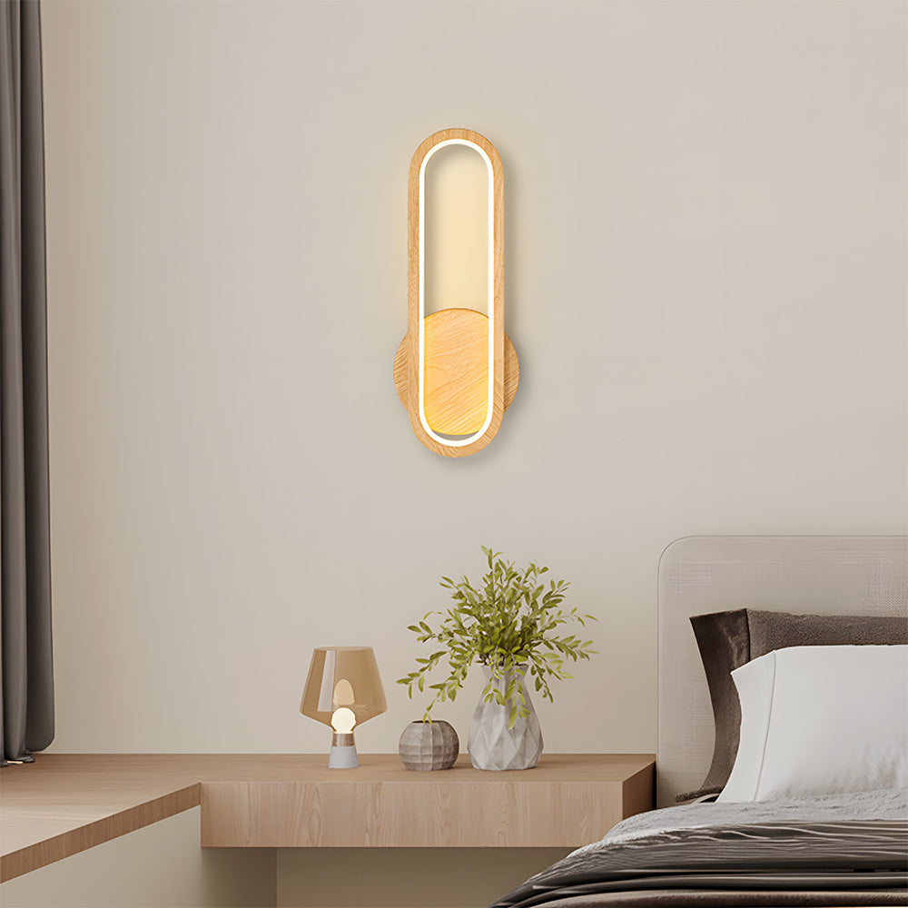 RusticGlow | Wall Light – Vintage Wood Design for Cozy Indoor Ambiance 2