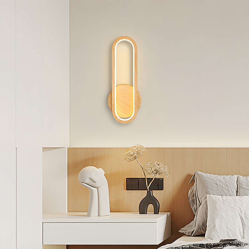 RusticGlow | Wall Light – Vintage Wood Design for Cozy Indoor Ambiance 3