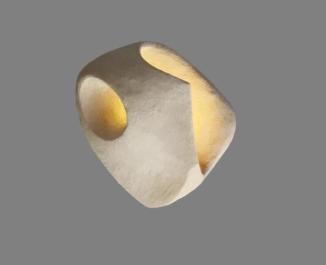 Variant image for Artistic Resin Wall Lamp with LED Illumination – Modern Sculptural Wall Sconce-5