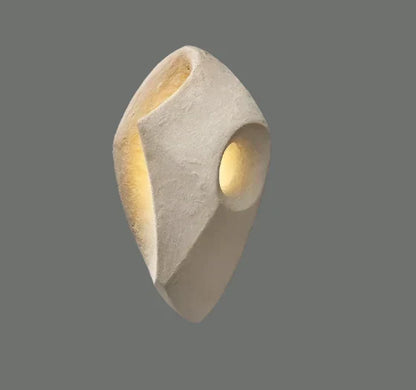 Artistic Resin Wall Lamp with LED Illumination – Modern Sculptural Wall Sconce 1