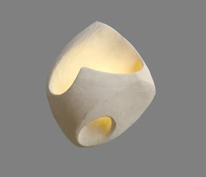 Variant image for Artistic Resin Wall Lamp with LED Illumination – Modern Sculptural Wall Sconce-7