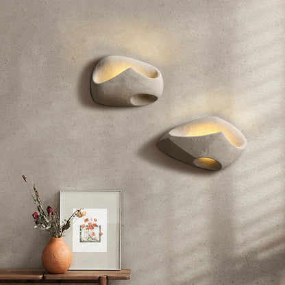 Artistic Resin Wall Lamp with LED Illumination – Modern Sculptural Wall Sconce 4