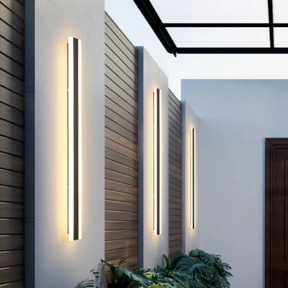 Sleek IP65 Waterproof Outdoor Wall Lamp with Energy-Efficient LED Lighting for Gardens and Patios 2
