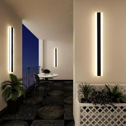 Sleek IP65 Waterproof Outdoor Wall Lamp with Energy-Efficient LED Lighting for Gardens and Patios 4