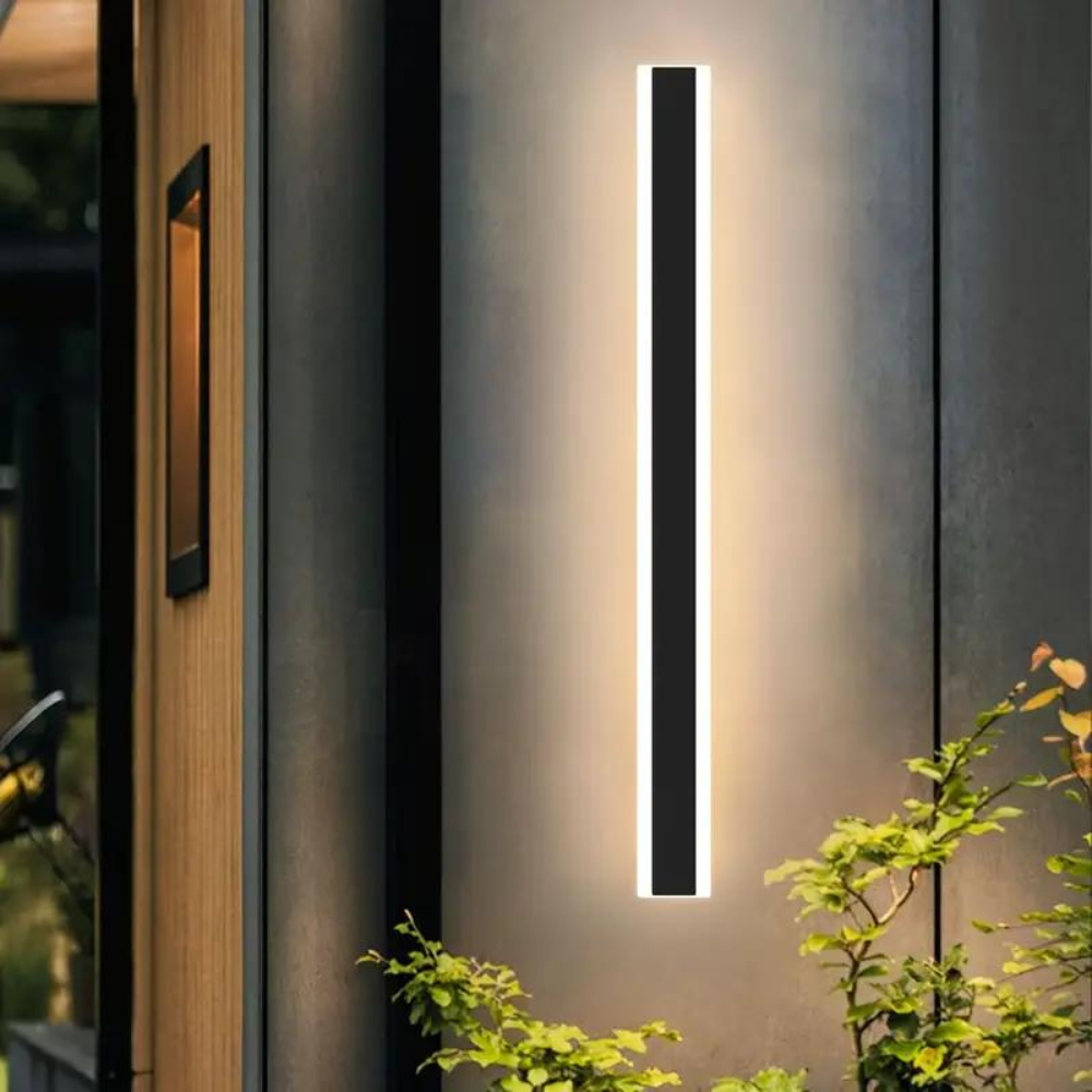 Sleek IP65 Waterproof Outdoor Wall Lamp with Energy-Efficient LED Lighting for Gardens and Patios 5