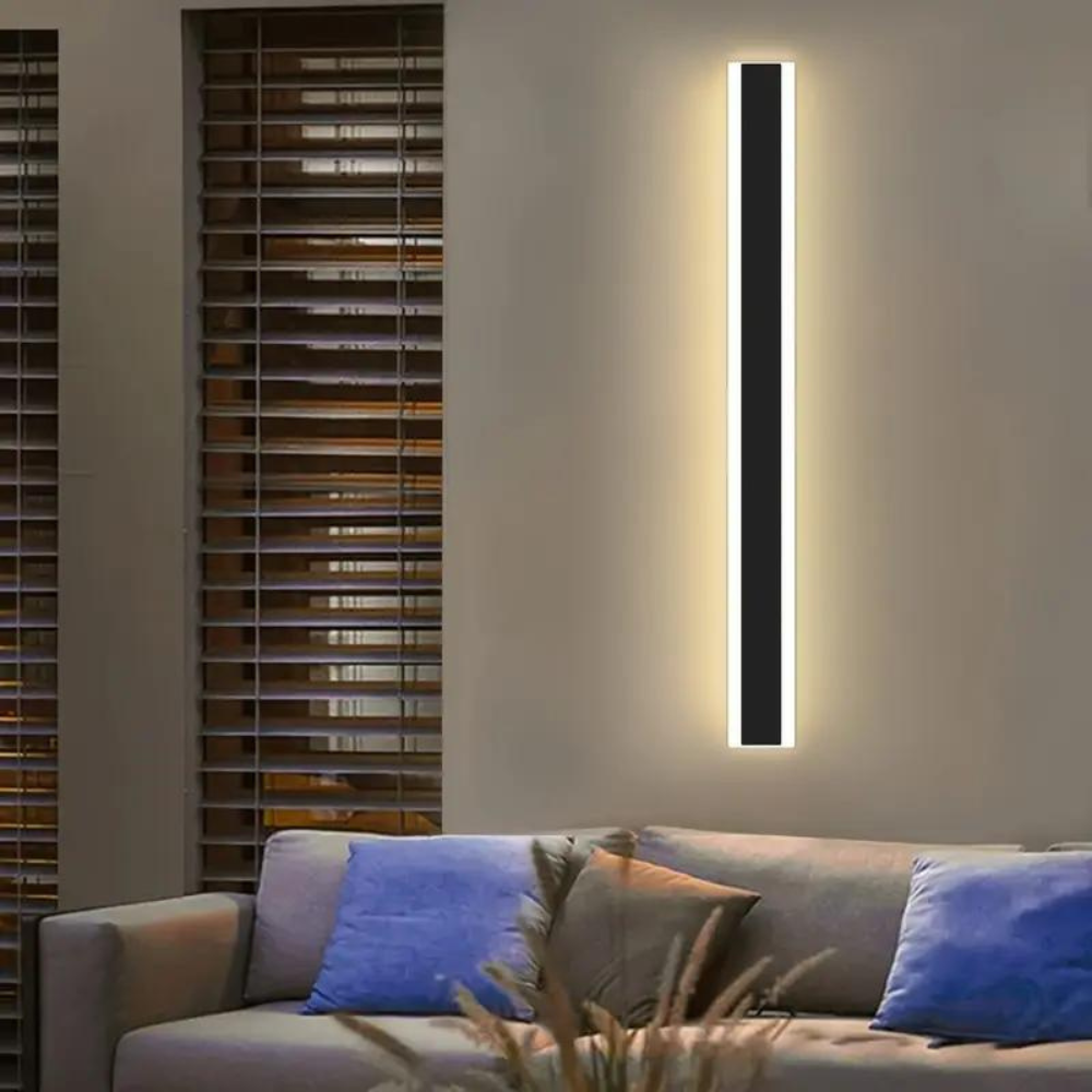 Sleek IP65 Waterproof Outdoor Wall Lamp with Energy-Efficient LED Lighting for Gardens and Patios 6