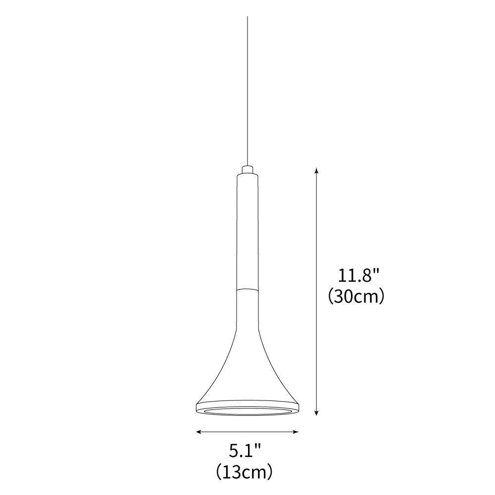 Sculpted Travertine Pendant Light with Walnut Wood Accents – 30cm Modern Hanging Light