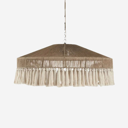 Tasselina | Pendant Light – Handcrafted Hemp Rope Design with Warm Illumination 1