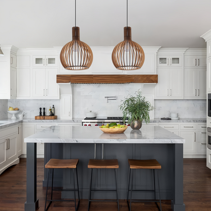 Tonkaris | Black Pendant Light – Scandinavian Kitchen Island Lighting 11