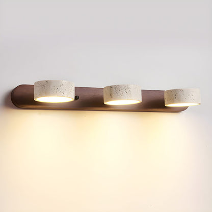 Travertina | Wall Light – Natural Stone & Wood Design for Bathroom or Modern Spaces 11