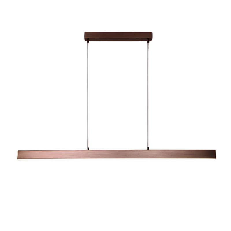 Variant image for Black LED Pendant Light for Kitchen – Adjustable Height, Dimmable Aluminum Fixture-2