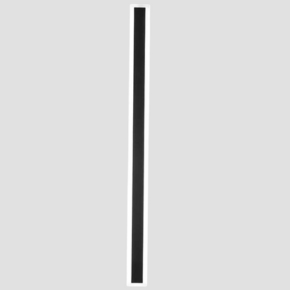 Modern Black Outdoor Wall Light – Waterproof LED Fixture for Garden and Balcony