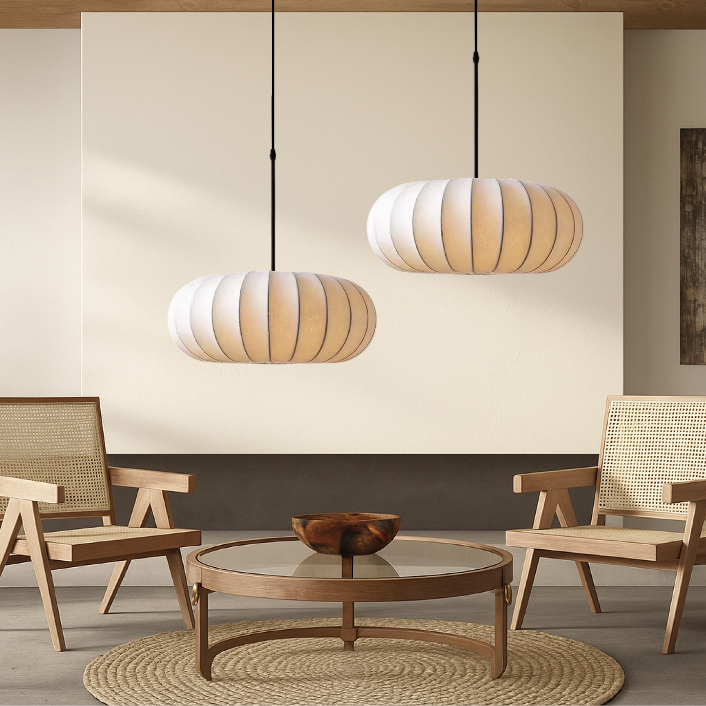 Veralux | Kitchen Pendant Lighting – Handcrafted Silk Shade for Modern Spaces 3