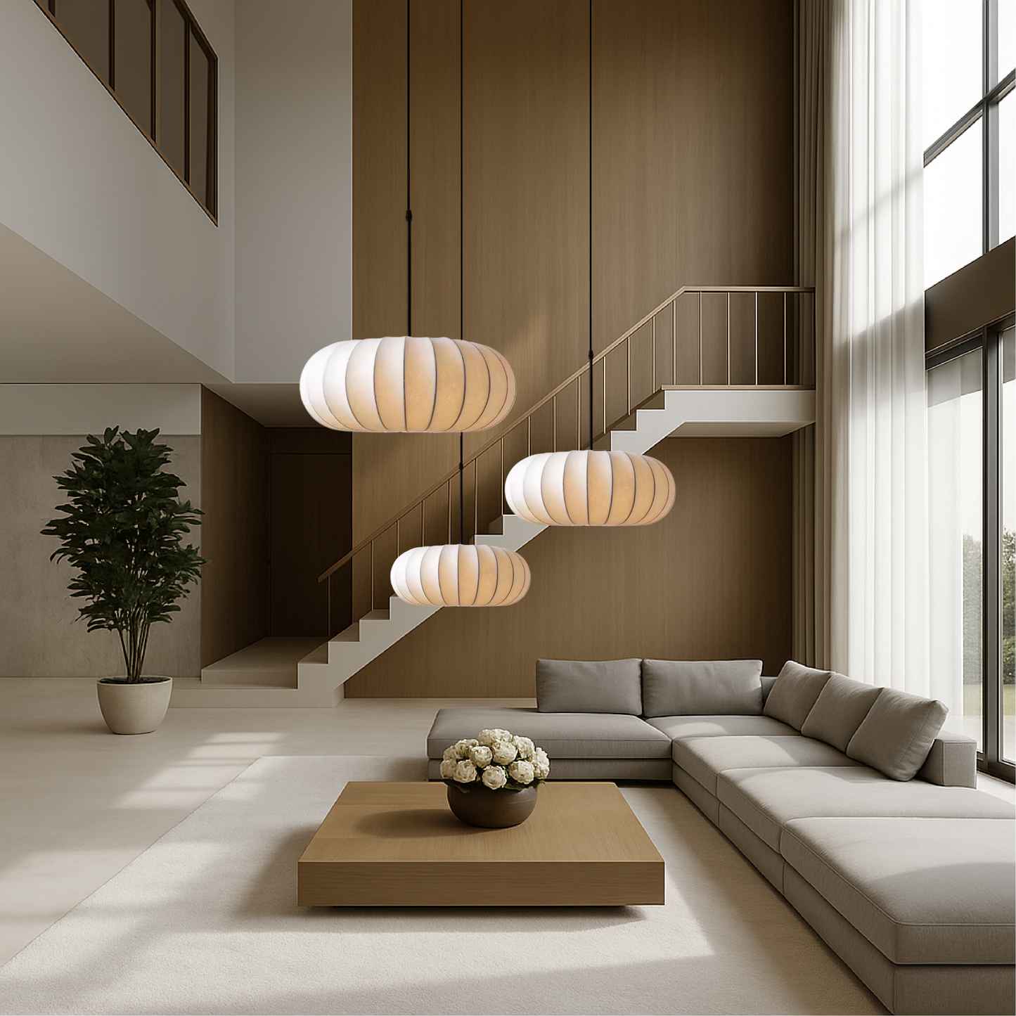 Veralux | Kitchen Pendant Lighting – Handcrafted Silk Shade for Modern Spaces 7