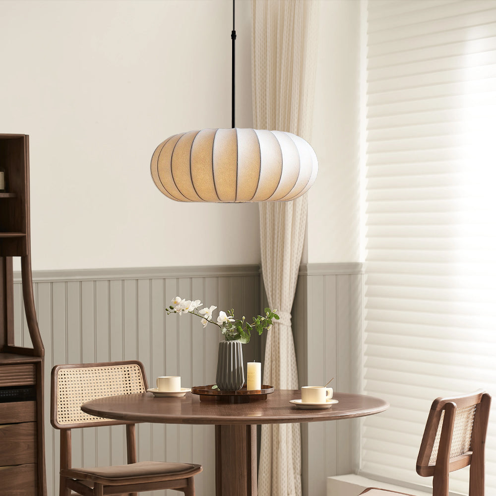 Veralux | Kitchen Pendant Lighting – Handcrafted Silk Shade for Modern Spaces 8