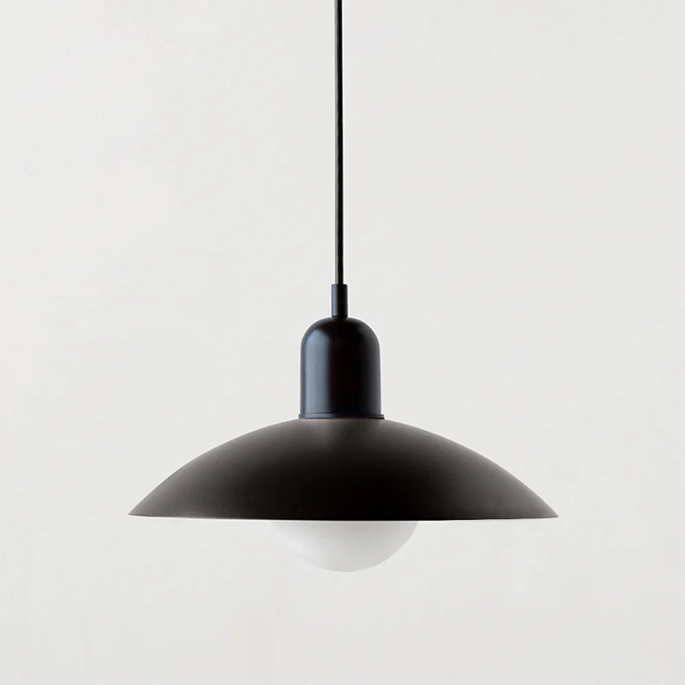 Virella | Black Pendant Light – Modern Dome Design with Adjustable Cord for Kitchen Lighting 11
