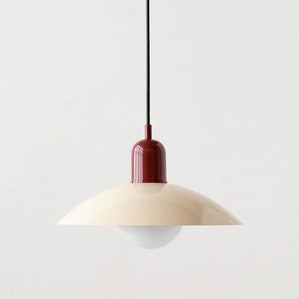 Virella | Black Pendant Light – Modern Dome Design with Adjustable Cord for Kitchen Lighting 15