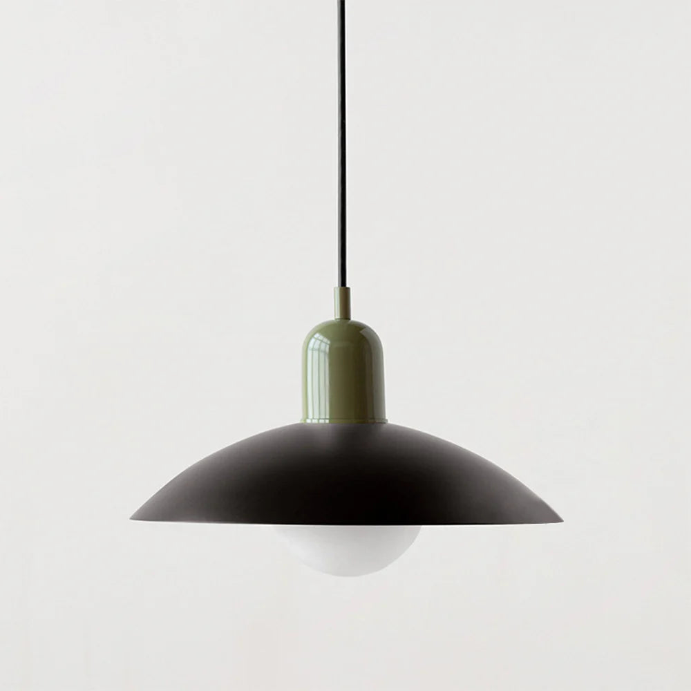 Virella | Black Pendant Light – Modern Dome Design with Adjustable Cord for Kitchen Lighting 17