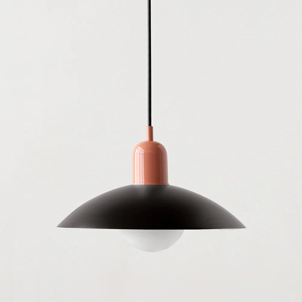 Virella | Black Pendant Light – Modern Dome Design with Adjustable Cord for Kitchen Lighting 19