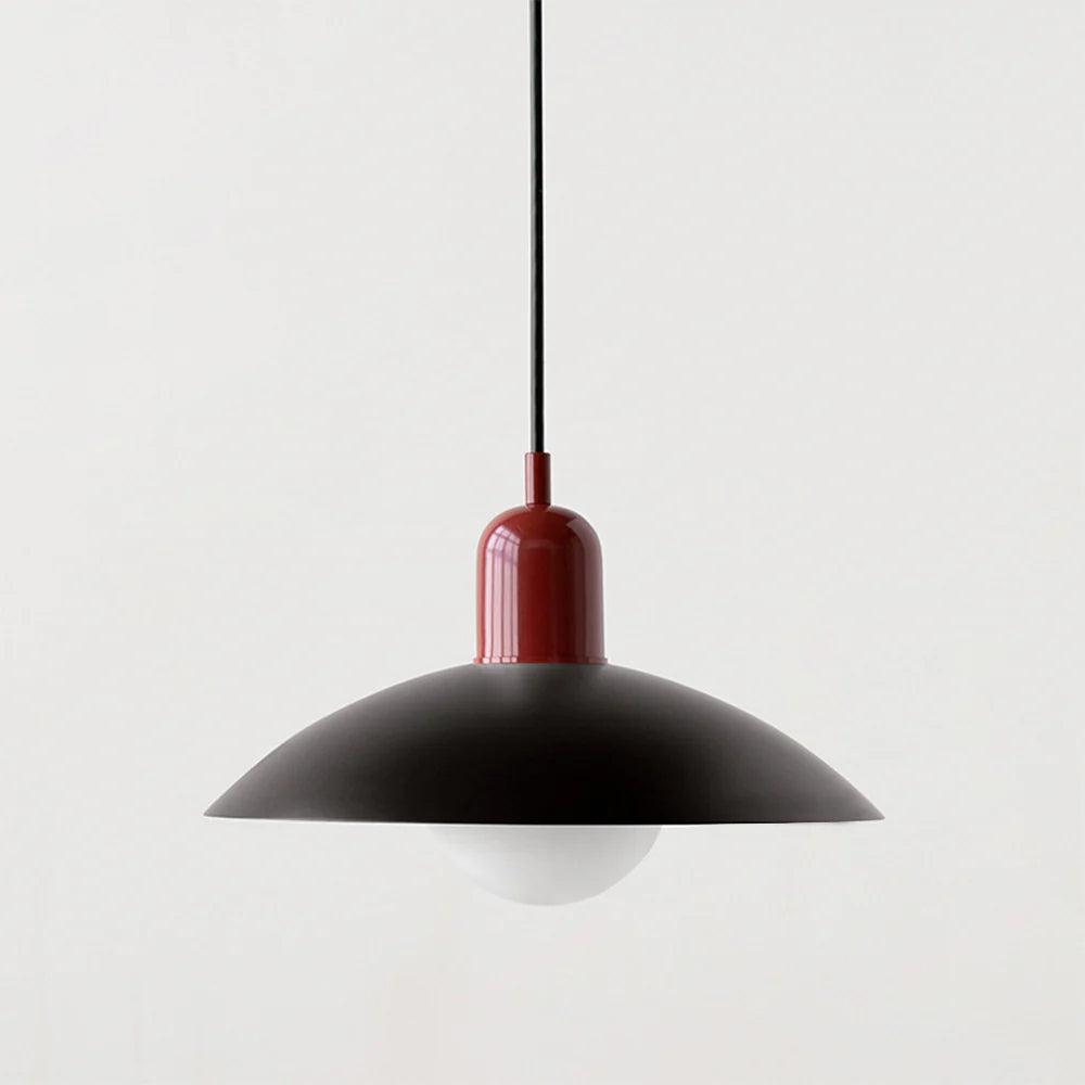 Virella | Black Pendant Light – Modern Dome Design with Adjustable Cord for Kitchen Lighting 20