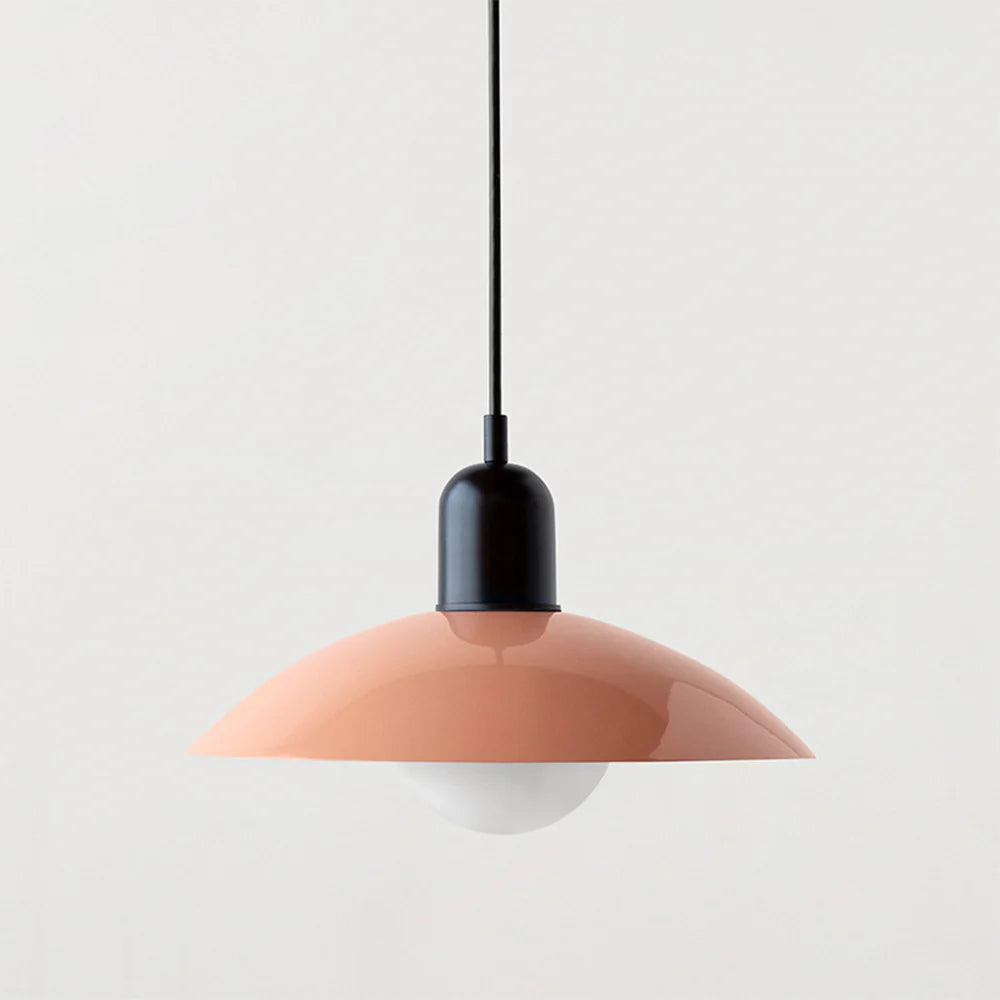 Virella | Black Pendant Light – Modern Dome Design with Adjustable Cord for Kitchen Lighting 25