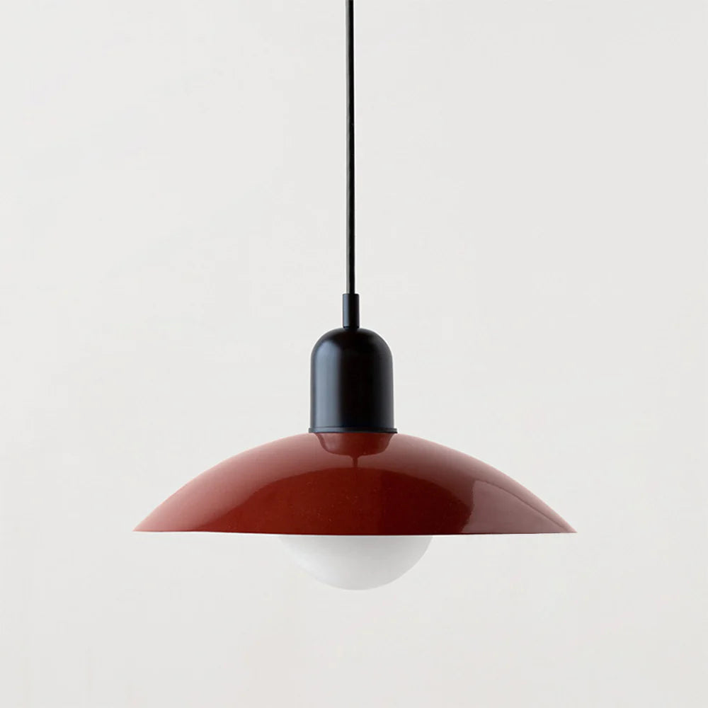 Virella | Black Pendant Light – Modern Dome Design with Adjustable Cord for Kitchen Lighting 26