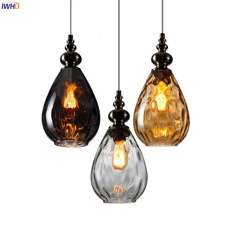Vistara | Glass Pendant Light – Vintage Design for Kitchen and Dining Room 2