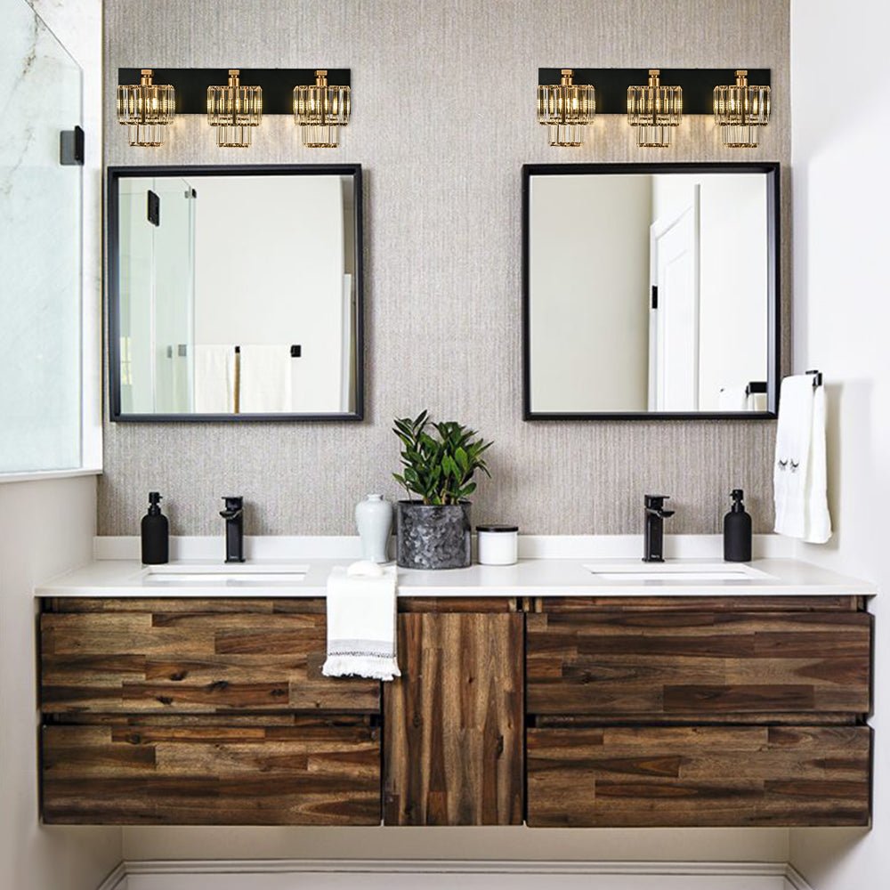 Vittoria | Bathroom Wall Light – Elegant Tiered Crystal Design 3