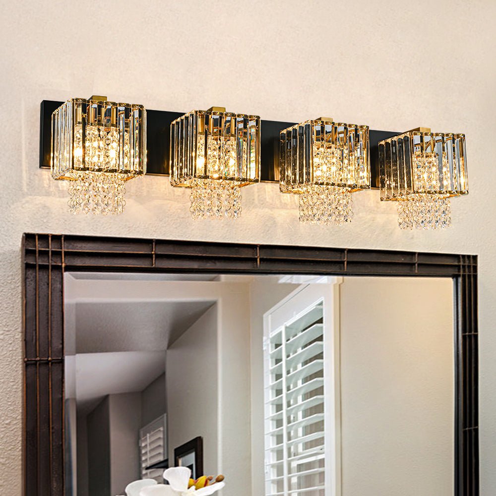 Vittoria | Bathroom Wall Light – Vintage Crystal Design 1