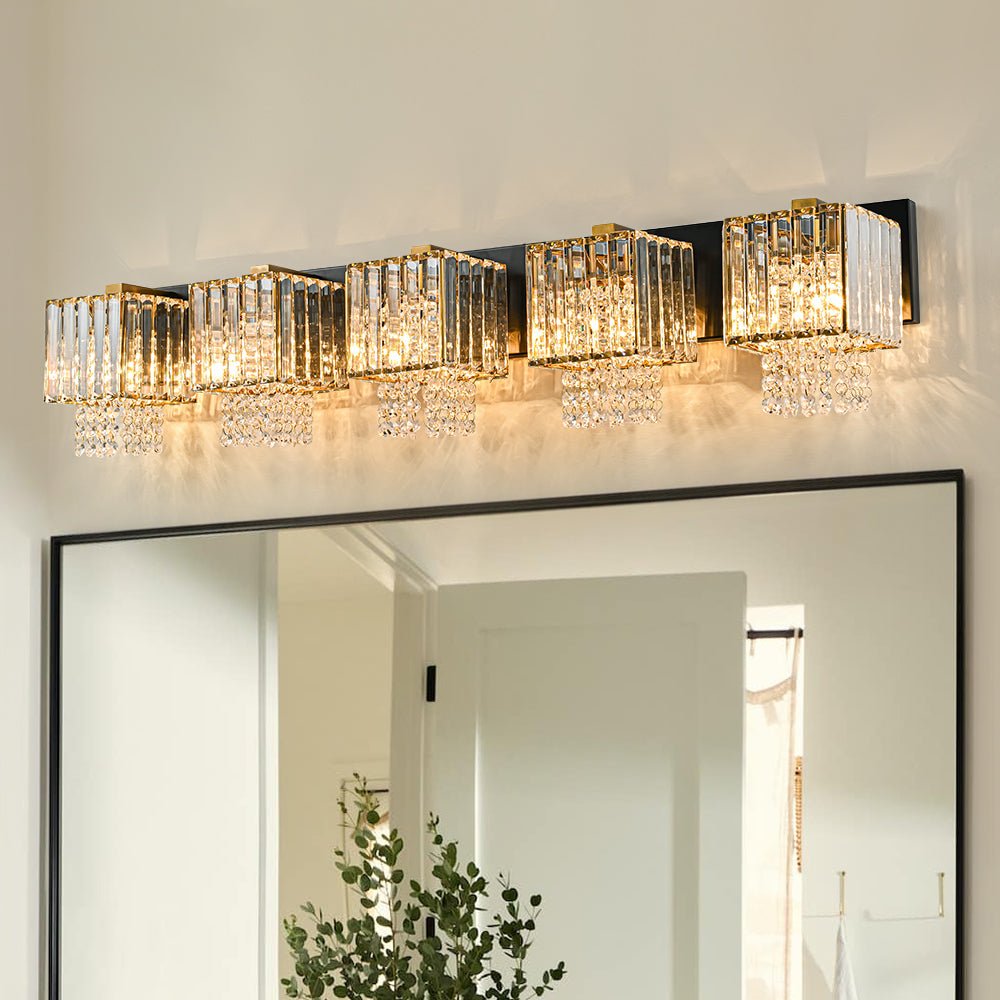 Vittoria | Bathroom Wall Light – Vintage Crystal Design 2