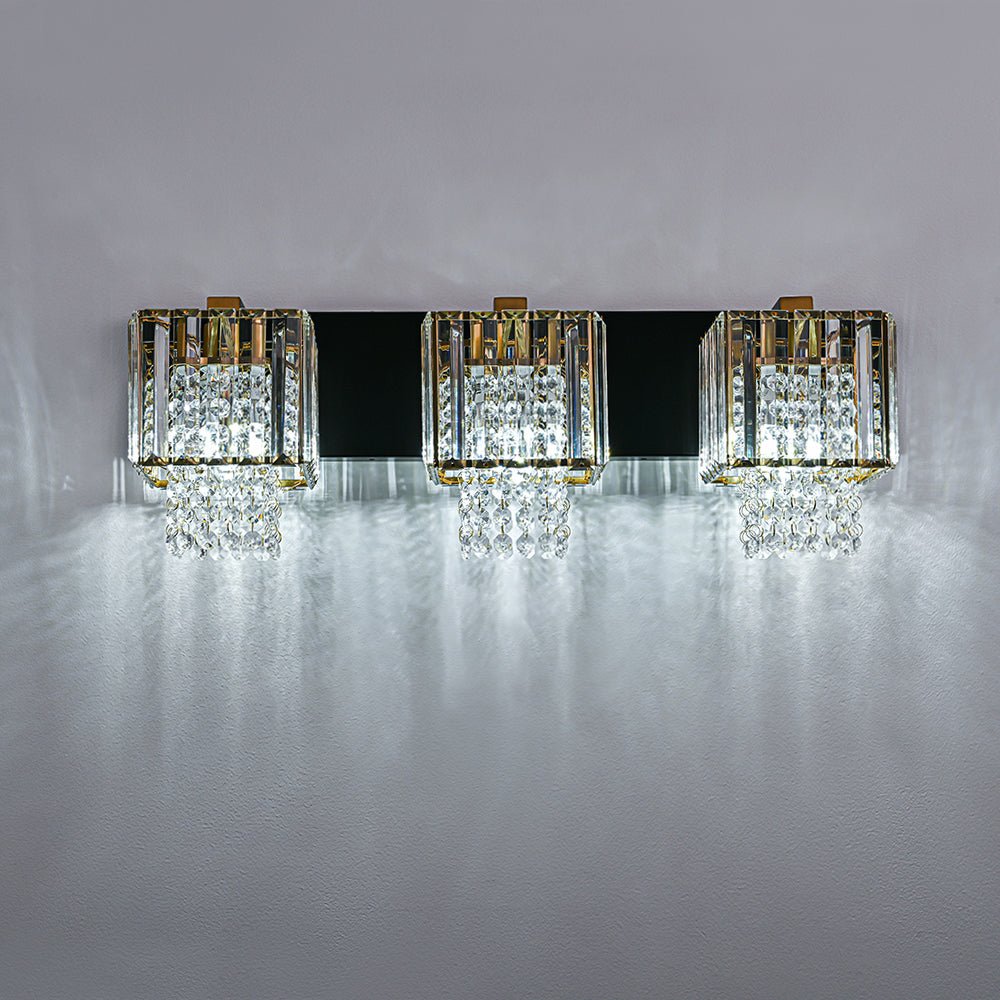 Vittoria | Bathroom Wall Light – Vintage Crystal Design 6