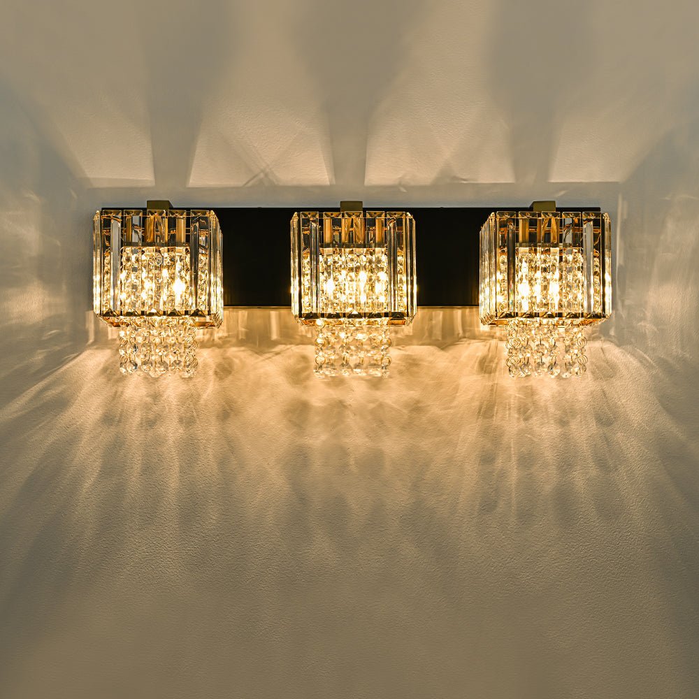 Vittoria | Bathroom Wall Light – Vintage Crystal Design 7