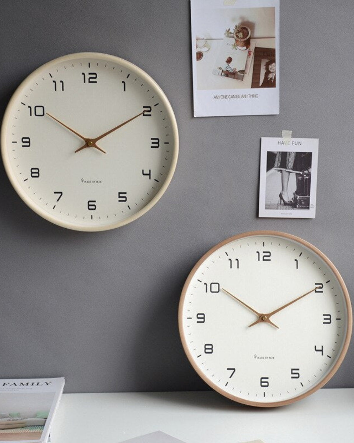 Vittoria | Modern Wall Clock – Scandinavian Minimalist Design 1
