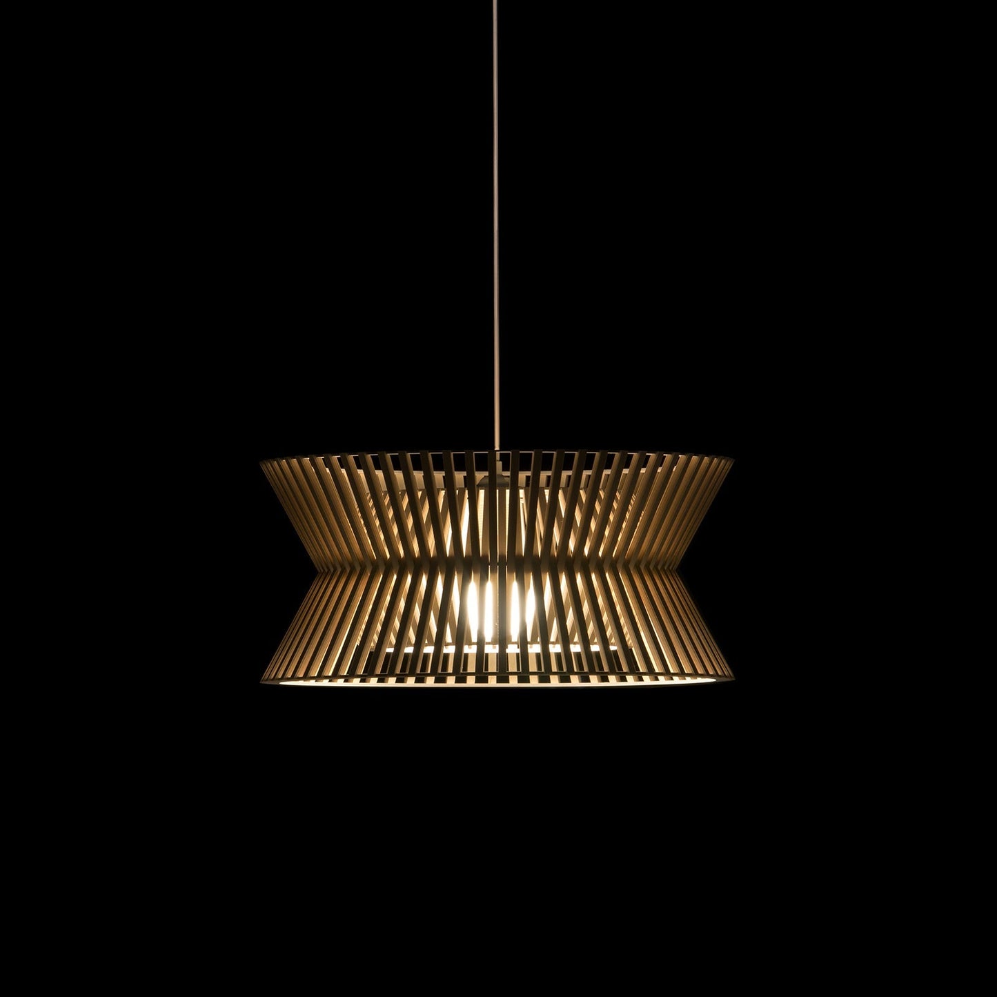 Zyphora | Pendant Light – Modern Wood Drum Design for Kitchen Pendant Lighting 7
