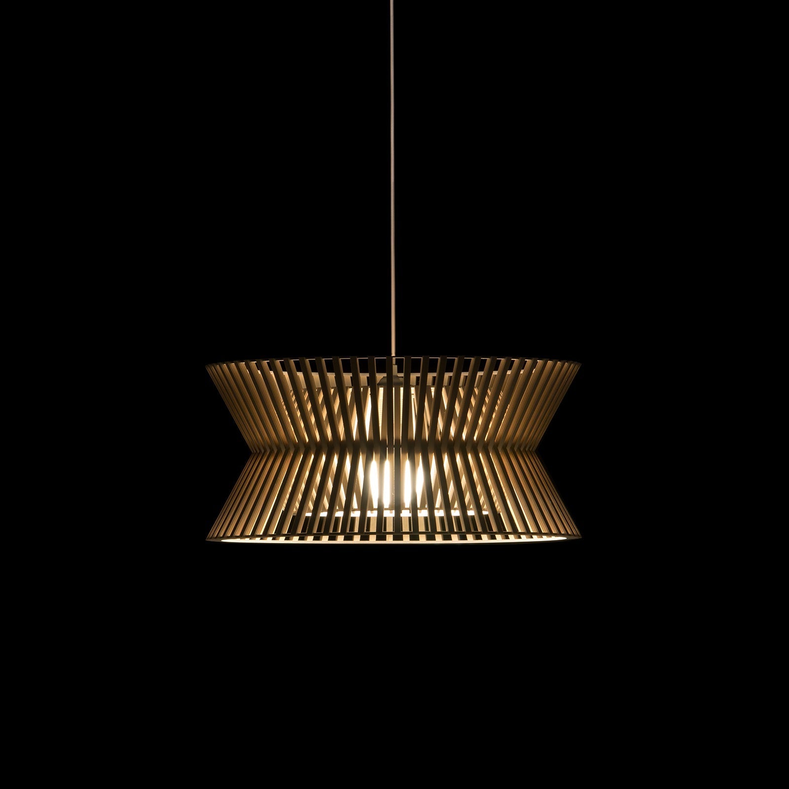Zyphora | Pendant Light – Modern Wood Drum Design for Kitchen Pendant Lighting 7