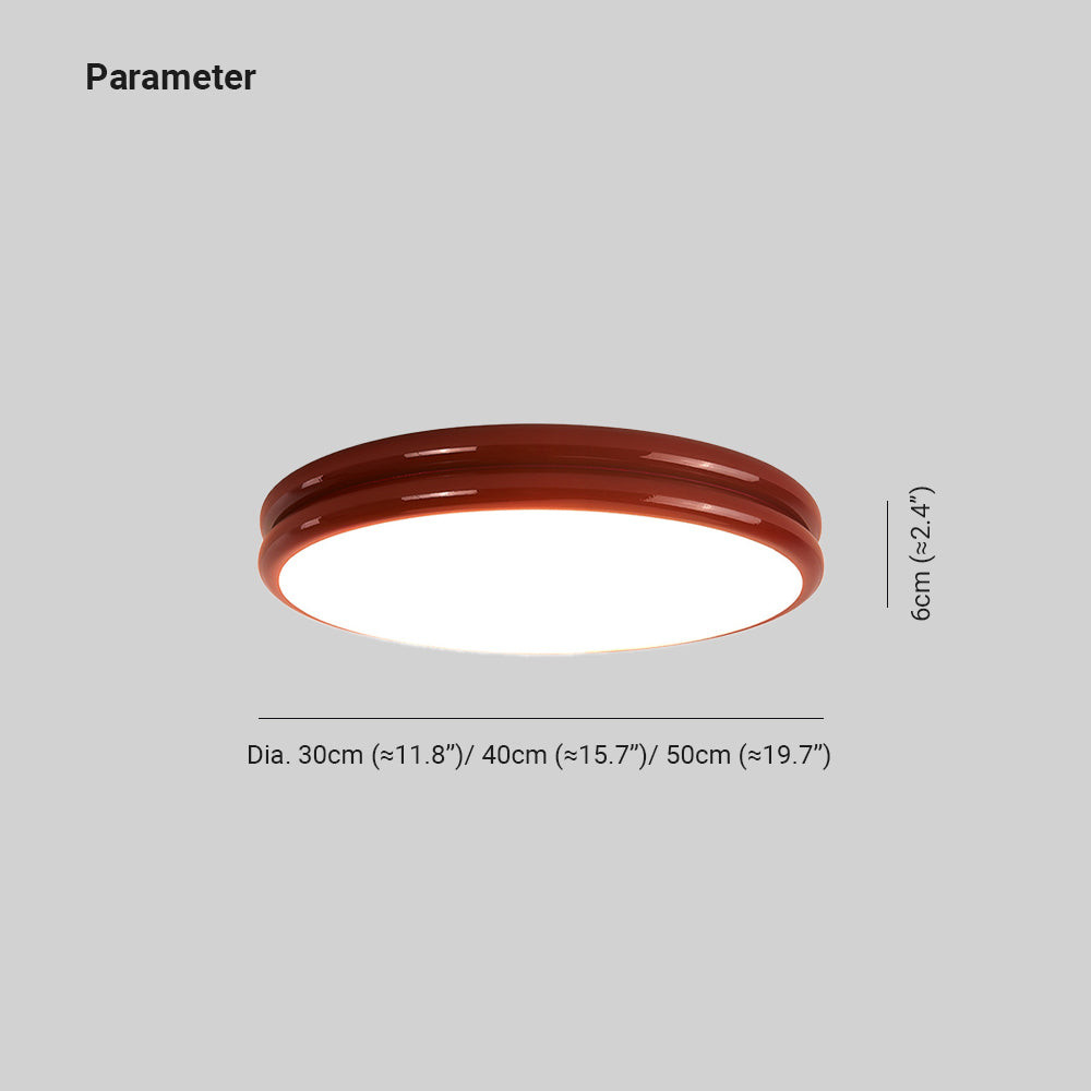 Zyphra | Flush Mount Ceiling Light – LED Design with Multiple Size Options 5